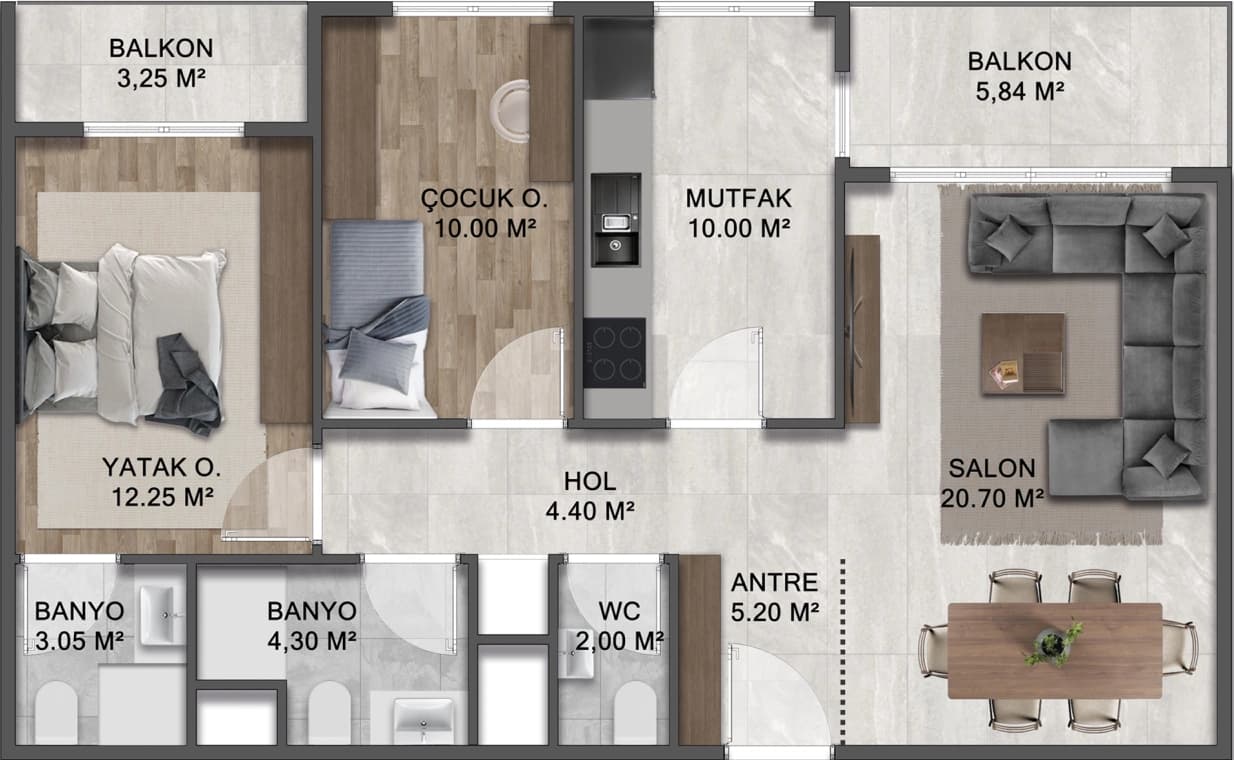 Daire Planı
